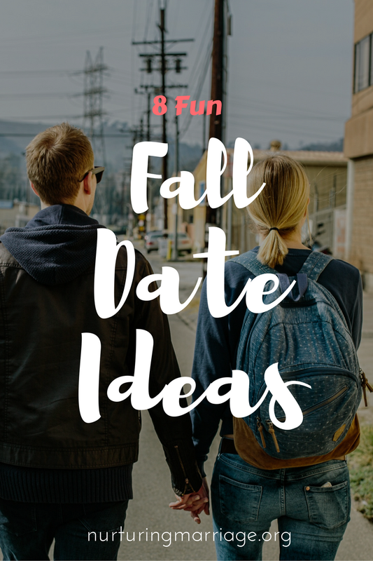 8 Fun Fall Date Ideas - These are SO great! REPIN to save for later! Love the homemade caramel apples idea!