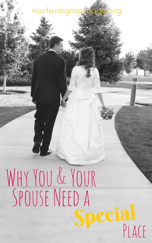 Why You & Your Spouse Need a Special Place - such an awesome article about being INTENTIONAL about the little things in your marriage. Love good reminders like this!