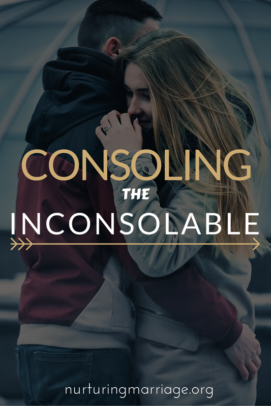 How do you help a spouse who is literally impossible to console? #marriagehelp #marriageadvice