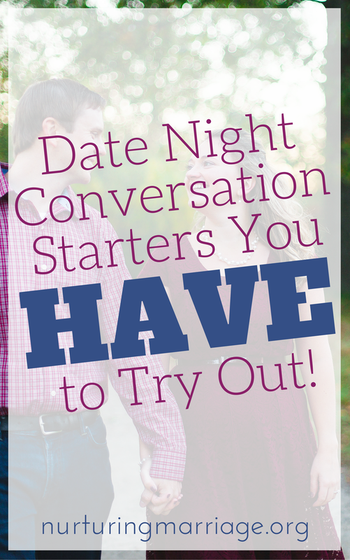 Date nights with your husband or wife don't have to LACK in meaningful and fun conversation. Try these conversation starters for fun and lively communication together. Would you rather live one life that lasts 1,000 years or live ten lives that last 100 years each? Would you rather never laugh again or never use your smartphone again? Would you rather live in the same home for 25+ years or move around 15 times? Would you rather lose $1000 or lose all of your phone contacts? #marriage #datenight #relationshipgoals