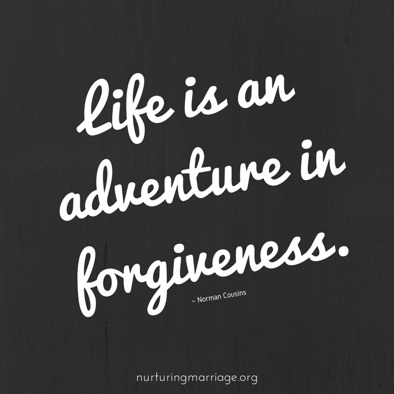 Isn't forgiveness what marriage is all about? This website has tons of awesome quotes! #nurturingmarriage