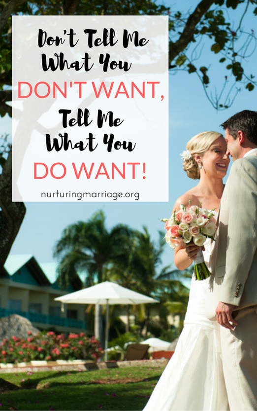 Whoops! I think I often express my needs in negative ways, but this marriage counselor is helping me to see how I can express my needs in positive ways! #nurturingmarriage