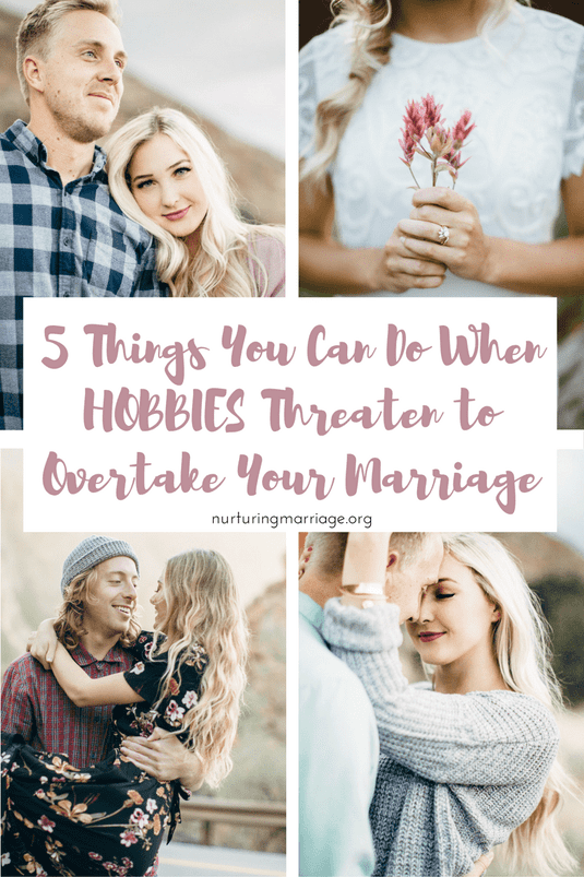When hobbies overtake marriage. Do you have hobbies getting in the way of your relationship with your spouse? Read this article! So so good!