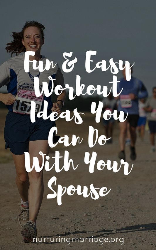 Simple, practical, and fun ways to workout with your spouse. Great list.