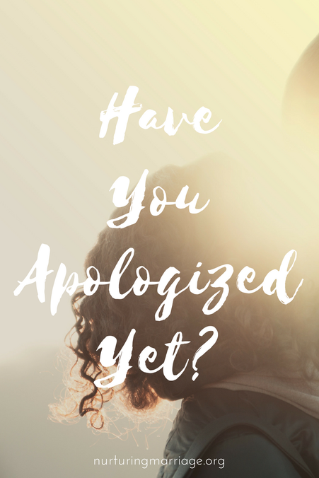 Apologizing is hard.