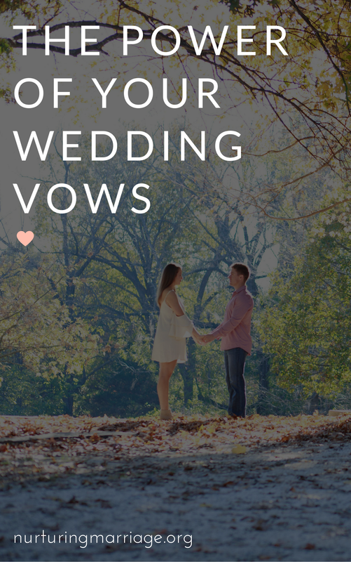 Do you even remember your wedding vows?